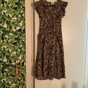 Leopard Midi Dress